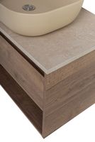 Тумба под раковину BelBagno Kraft 100 KRAFT-1000-1C-SO-RT подвесная Rovere Tabacco — фото 15, Тумбы под раковину