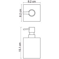 Товар: Дозатор для жидкого мыла WasserKRAFT Leine Белый матовый арт-K-3899 - фото 3 Дозатор для жидкого мыла WasserKRAFT Leine Белый матовый арт-K-3899 — фото 3, Дозаторы
