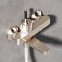 Смеситель для ванны Damixa Arc 291000200 Никель — фото 2, Смесители