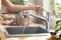 Товар: Смеситель для кухни Hansgrohe Zesis M33 2jet sBox lite 74803000 Хром - фото 3 Смеситель для кухни Hansgrohe Zesis M33 2jet sBox lite 74803000 Хром — фото 3, Смесители для кухни