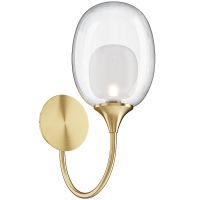 Товар: Настенный светильник Maytoni Modern Aura MOD016WL-01BS Прозрачный Латунь - фото 1 Настенный светильник Maytoni Modern Aura MOD016WL-01BS Прозрачный Латунь — фото 1, Бра