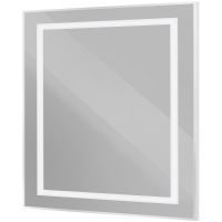 Зеркало BelBagno Kraft 90 SPC-KRAFT-900-800-SENS-AL с подсветкой Сатин с сенсорным выключателем — фото 8, Зеркала в ванную комнату