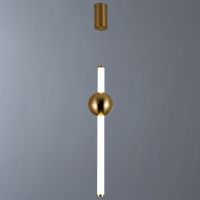 Подвесной светильник Divinare Cliff 1125/01 SP-16 Белый Золото — фото 4, Подвесные светильники