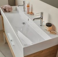 Товар: Раковина Jacob Delafon Vivienne 120 EXBK112-00 Белая - фото 4 Раковина Jacob Delafon Vivienne 120 EXBK112-00 Белая — фото 4, Раковины подвесные