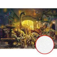 Фреска детская Ortograf Динозавры 7134 Фактура бархат FX Флизелин (3,8*2,7) Разноцветный, Животные арт-7134 (бархат FX) — фото 1, Фрески