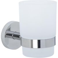 Стакан для зубных щеток Nofer Niza 16861.B Хром — фото 1, Стаканы для зубных щеток