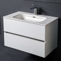 Тумба под раковину Boheme Armadi Art Vallessi 80 837-080-W подвесная White — фото 2, Мебель для ванной