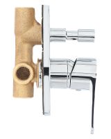 Смеситель для душа Orange Otto M22-500cr Хром — фото 2, Смеситель для душа