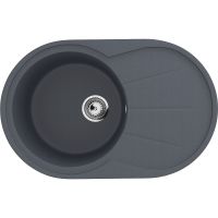 Кухонная мойка Ulgran Classic U-503-343 Антрацит — фото 1, Кухонные мойки