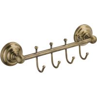 Крючки для полотенец Fixsen Retro FX-83805-4 Бронза — фото 1, Крючки для полотенец