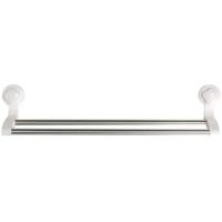 Полотенцедержатель Grampus Element GR-7078 двойной Белый — фото 1, Полотенцедержатели