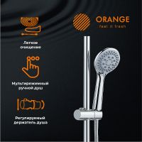 Душевая система Orange O-Shower OW01 Хром — фото 11, Душевое оборудование. Душевая программа