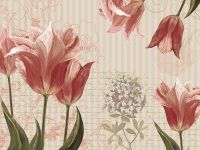 Товар: Фреска Ortograf Цветы 5485 Фактура бархат FX Флизелин (3,6*2,7) Бежевый/Розовый, Цветы/Живопись/Полоса - фото 2 Фреска Ortograf Цветы 5485 Фактура бархат FX Флизелин (3,6*2,7) Бежевый/Розовый, Цветы/Живопись/Полоса — фото 2, Фрески