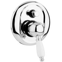 Смеситель для душа Cezares Elite ELITE-VDIM-01-Bi Хром — фото 1, Смеситель для душа