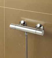 Смеситель для душа Jacob Delafon July E8455-CP с термостатом Хром — фото 2, Смеситель для душа