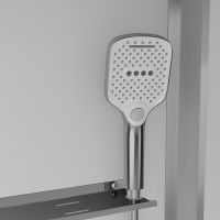 Товар: Душевая кабина Black&White Galaxy G8898 115х90 889800 с паром без гидромассажа - фото 5 Душевая кабина Black&White Galaxy G8898 115х90 889800 с паром без гидромассажа — фото 5, Душевые кабины