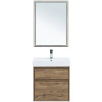 Комплект мебели для ванной Aquanet Nova Lite 60 254216 подвесной Дуб рустикальный — фото 1, Комплекты мебели для ванной