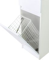 Тумба с раковиной Orange Optima 100 OPK-40TUW+RAR Белый глянец — фото 5, Тумбы с раковиной