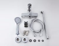 Смеситель для ванны Frap H73 F2273 универсальный Хром — фото 6, Смеситель для ванны