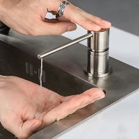 Товар: Дозатор для моющего средства Gappo G40 G402-5 Сатин - фото 2 Дозатор для моющего средства Gappo G40 G402-5 Сатин — фото 2, Дозаторы для кухонных моек