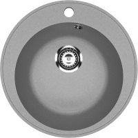 Кухонная мойка Ulgran Practik PR-M 475-003 Светло-серая — фото 1, Кухонные мойки