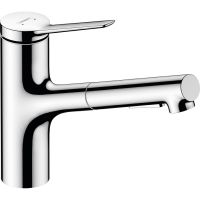 Смеситель для кухни Hansgrohe Zesis M33 74800000 Хром — фото 1, Смесители для кухни