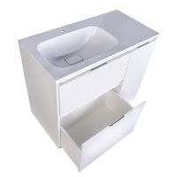 Тумба под раковину Style Line Барселона 90 L Белая арт-СС-00002345 — фото 3, Тумбы под раковину