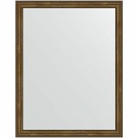 Зеркало Evoform Definite 93х73 BY 1039 в багетной раме - Сухой тростник 51 мм — фото 1, Мебель для ванной