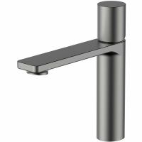 Смеситель для раковины Vincea Vogue VBF-4V3GM Вороненая сталь — фото 1, Смесители для раковины