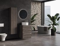 Товар: Шкаф пенал Roca The Gap 35 A857427402 подвесной Городской дуб - фото 4 Шкаф пенал Roca The Gap 35 A857427402 подвесной Городской дуб — фото 4, Пеналы для ванной комнаты