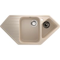 Кухонная мойка Ulgran Classic U-409-328 Бежевая — фото 1, Кухонные мойки