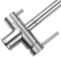 Товар: Смеситель для кухни Frap H899 F43899-3 Сатин - фото 4 Смеситель для кухни Frap H899 F43899-3 Сатин — фото 4, Смесители