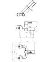 Смеситель для ванны Migliore Fortis 18648 Хром — фото 2, Смесители