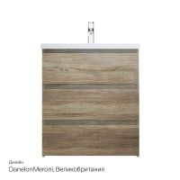 Тумба под раковину AM.PM Gem S 75 M91FSX0752OF Светлый дуб — фото 4, Тумбы под раковину