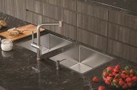 Дозатор для моющего средства Alveus Callas Sat Сатинированная сталь арт-1129077 — фото 4, Дозаторы для кухонных моек