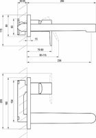 Смеситель для раковины Ravak Puri PU 019.00 Хром арт-X070146 — фото 2, Смесители для раковины