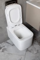 Унитаз Boheme Mane 970-SET-W подвесной Белый глянцевый с сиденьем Микролифт — фото 7, Унитазы