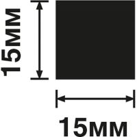 Товар: Молдинг HIWOOD 2000x15x15 мм арт-D15V1 - фото 2 Молдинг HIWOOD 2000x15x15 мм арт-D15V1 — фото 2, Молдинги