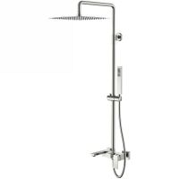 Душевая система Boheme Qubic 478-NB Никель брашированный — фото 1, Душевое оборудование. Душевая программа