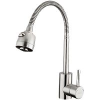 Смеситель для кухни Frap H899 F44899-1 Сатин — фото 1, Смесители