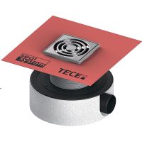 Трап для душа Tece Drainpoint S 114 3601104 с решеткой — фото 1, Трапы для душа
