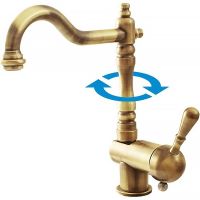 Смеситель для кухни Rav Slezak Labe L008.5/8SM Бронза — фото 2, Смесители для кухни