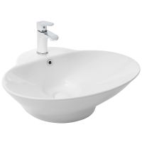 Раковина-чаша WeltWasser Elbach 3072 59 10000004584 Белый глянец — фото 1, Раковины накладные