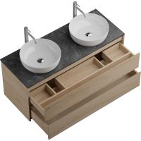 Тумба под раковину BelBagno Kraft 120 KRAFT-1200-2C-SO-2-RNN подвесная Rovere Nebrasca Nature — фото 9, Тумбы под раковину