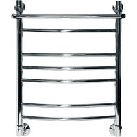 Водяной полотенцесушитель Ника Arc ЛД/ВП (г2) 60x50 с полкой Хром — фото 1, Водяные полотенцесушители