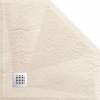 Душевой поддон из искусственного камня Vincea 900х900 VST-4SP9090C Бежевый — фото 2, Душевые поддоны из искусственного камня