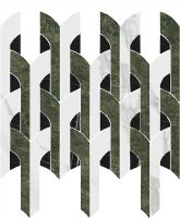 Декор Kerama Marazzi Риальто Нобиле 2 наборный лаппатированный ID148 30х34,5 см — фото 1, Керамогранит