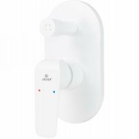 Смеситель для душа Kaiser Glory 69277 Белый глянцевый — фото 1, Смесители