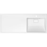 Товар: Раковина Paola Magenta 110 R с местом под стиральную машину Белая глянцевая - фото 5 Раковина Paola Magenta 110 R с местом под стиральную машину Белая глянцевая — фото 5, Раковины