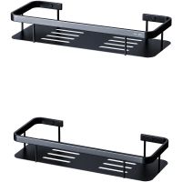 Полка корзина AM.PM Sense L A7453222 Черная матовая — фото 1, Полки для ванной и душа